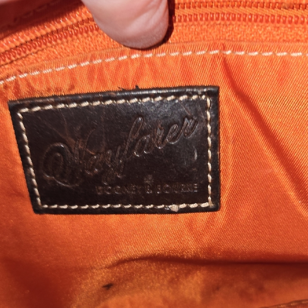 Dooney & Bourke Vibrant Orange Bag - Picture 4 of 8